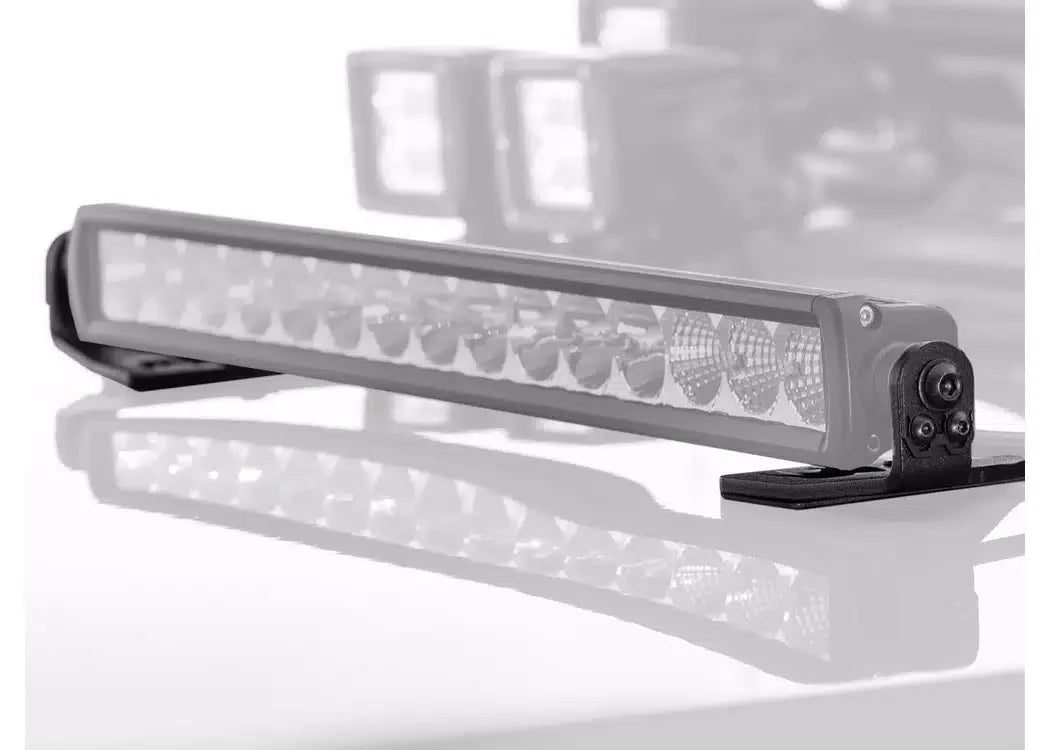 RealTruck Center Hood Light Mounts - 2018-2026 Jeep Wrangler JL, Jeep Gladiator — view 2
