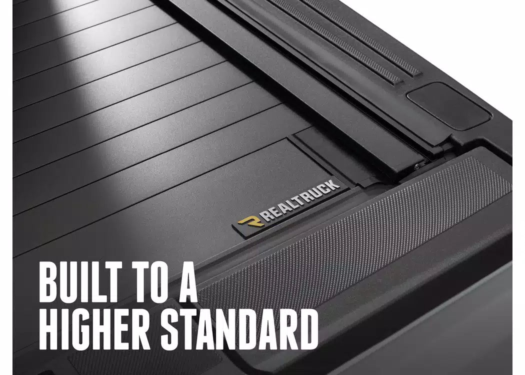 RealTruck FlushFit TS Electric Retractable Tonneau Cover w/ T-Slot Rails - 2019-2026 Dodge Ram 1500, Ram 1500 — view 5