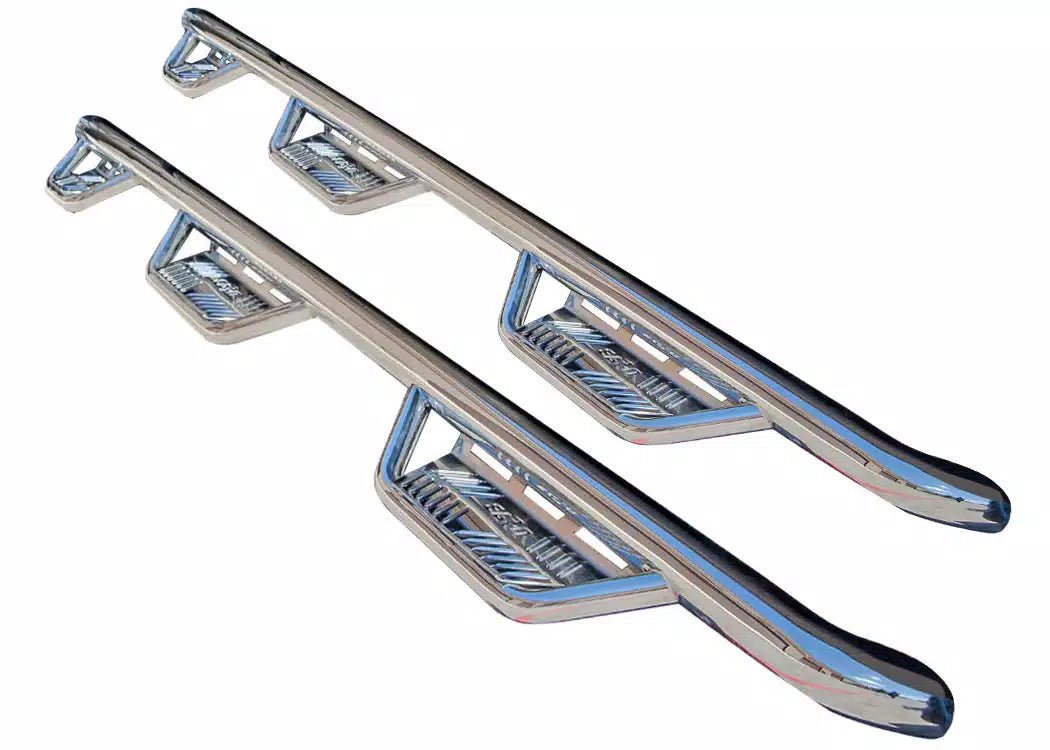 N-Fab Stainless Steel Bed Access Podium Steps - 2015-2026 Ram 1500, Ram 3500 +2 more