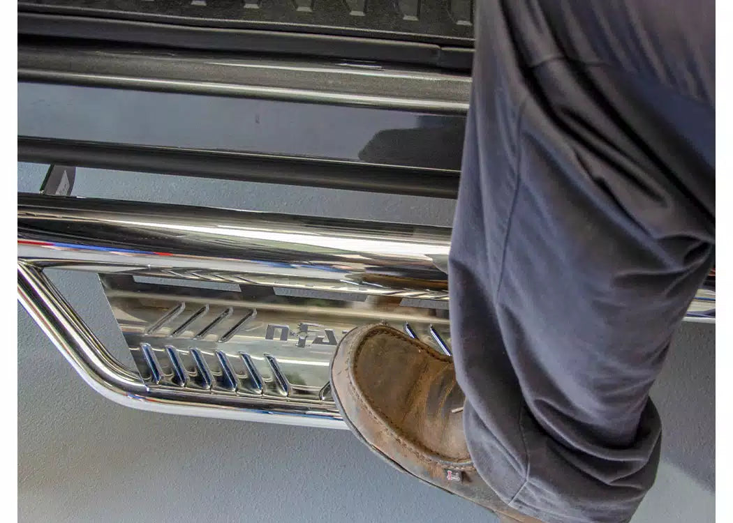 N-Fab Stainless Steel Bed Access Podium Steps - 2015-2026 Ram 1500, Ram 3500 +2 more — view 6