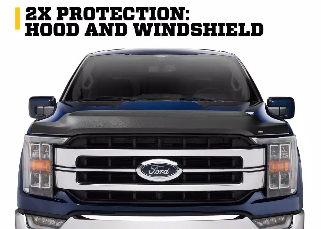 Husky Liners Aeroskin II Bug Shield - 2004-2015 Nissan Titan, Nissan Armada — view 5