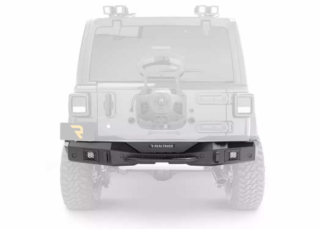 Go Rhino Rockline Full-Width Rear Bumper - 2020-2026 Jeep Gladiator