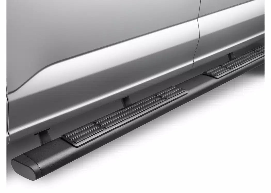 Go Rhino 6" O.E. Xtreme Oval Black SideSteps - 2004-2015 Nissan Titan — view 7