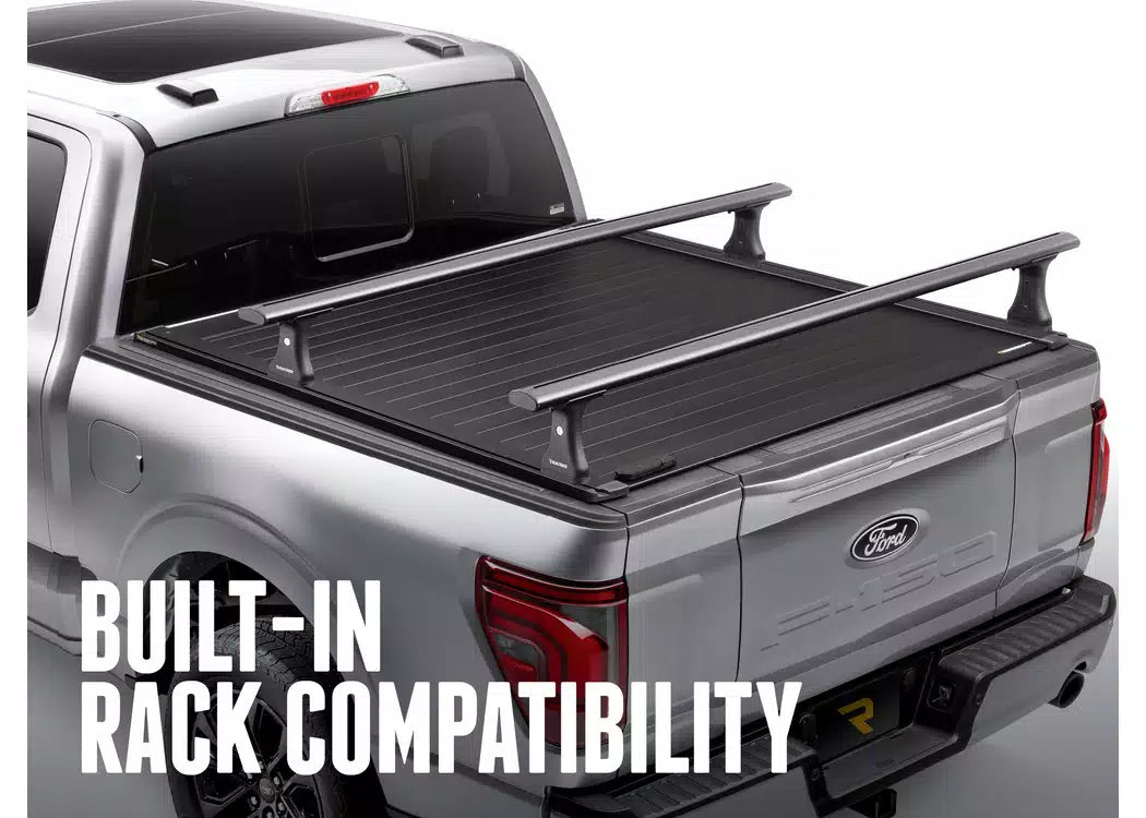 RealTruck RetraxPRO XR Manual Retractable Tonneau Cover w/ T-Slot Rails - 2017-2026 Honda Ridgeline — view 3