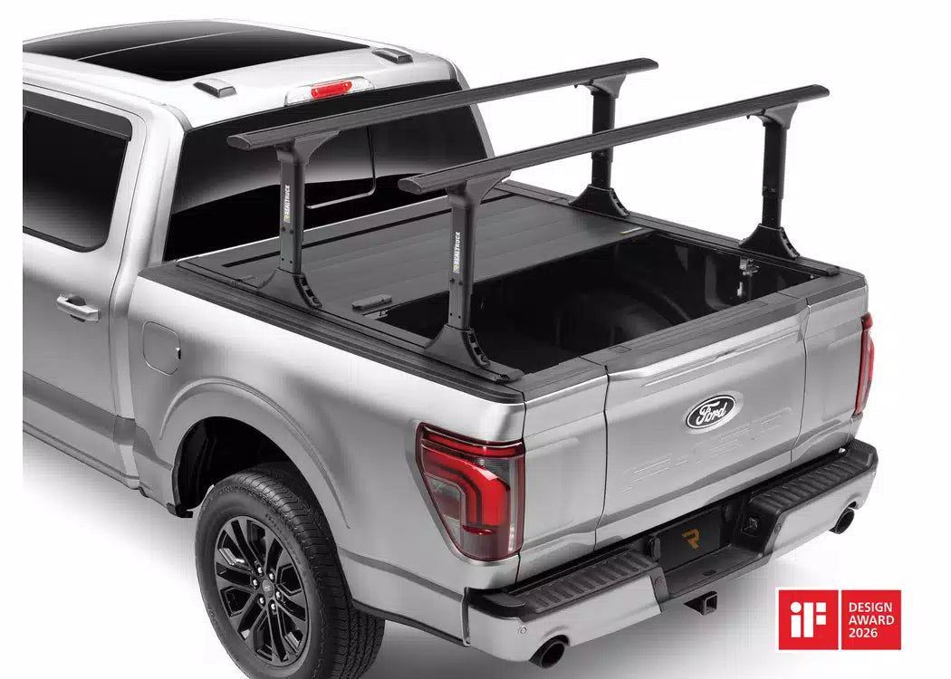 RealTruck RetraxPRO FRC-4000 EZ-OFF Full Bed Access Manual Retractable Tonneau Cover w/ T-Slot Rails - 2022-2026 Nissan Frontier