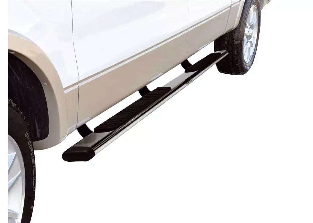 Go Rhino 5" OE Xtreme Low Profile Stainless SideSteps - 2004-2015 Nissan Titan — view 6