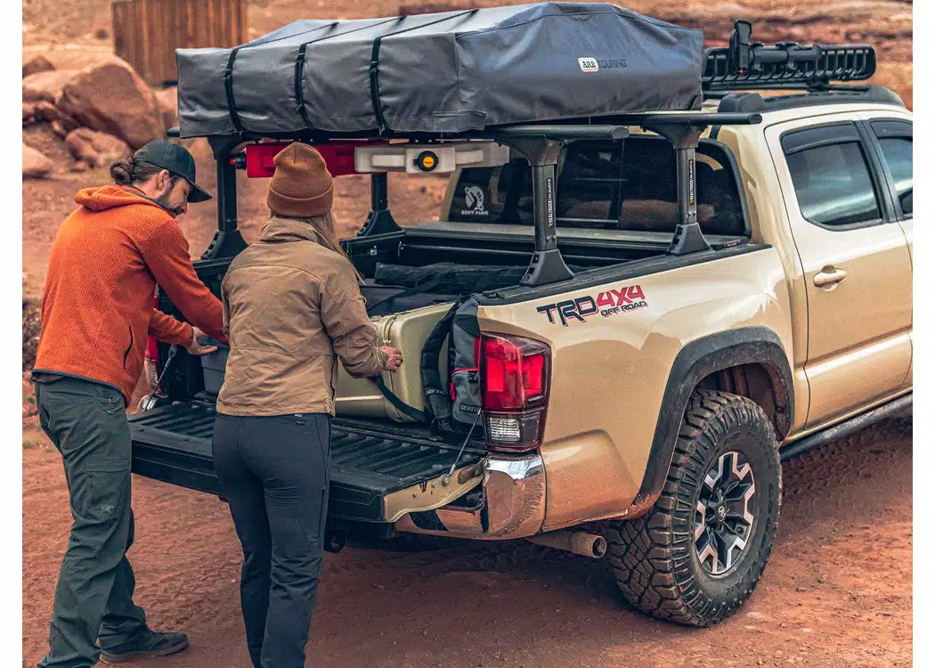 RealTruck Roll-N-Lock A-Series XT Manual Retractable Tonneau Cover w/ T-Slot Rails - 2007-2021 Toyota Tundra — view 6