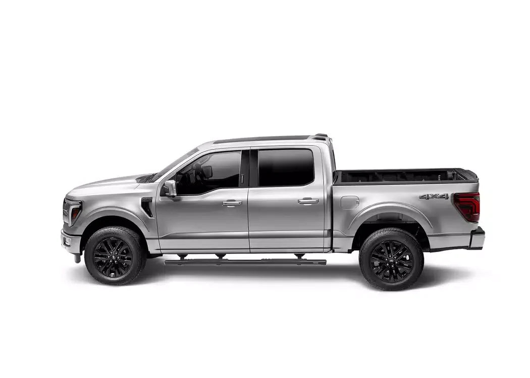 Go Rhino 4" 1000 Series Black Nerf Bars - 2004-2015 Nissan Titan — view 5