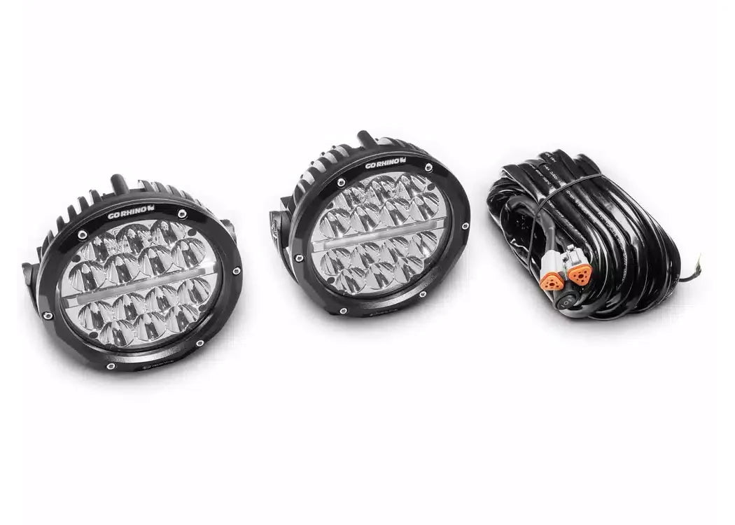 RealTruck Xplor Bright Series 6" Round LED Driving Light
