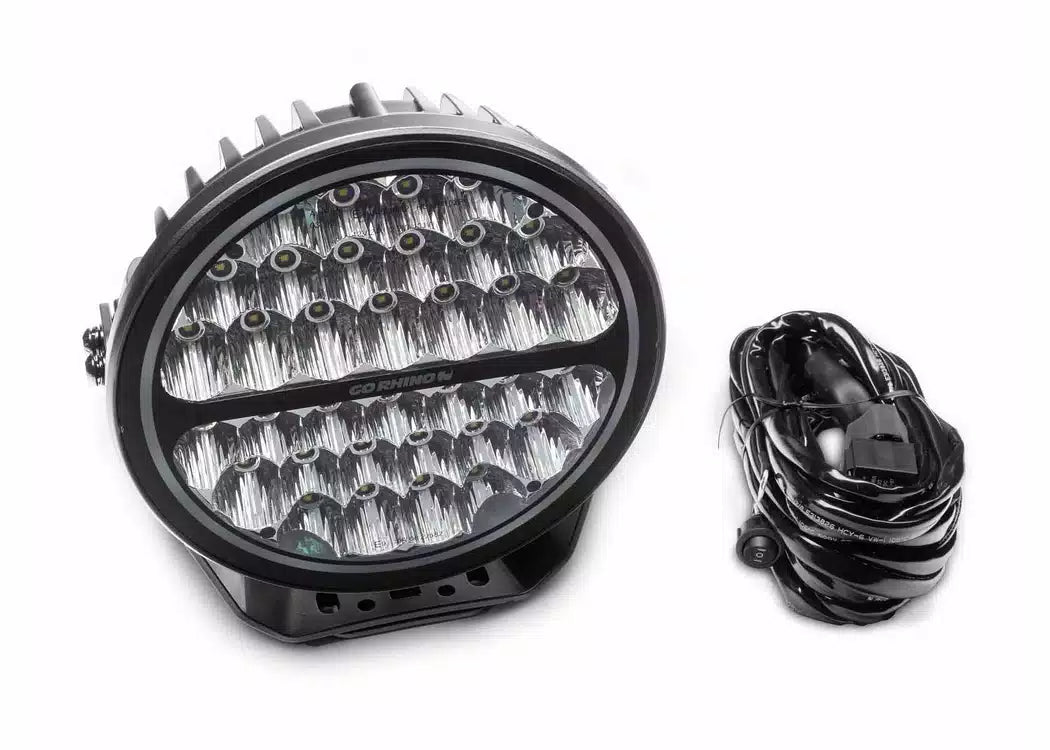 RealTruck Xplor Blackout Series 7" Maxround LED Light — view 2