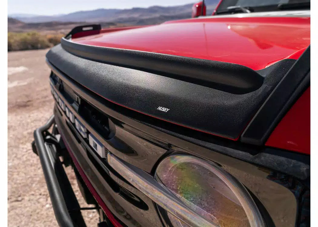 Husky Liners Aeroskin II Bug Shield - 2016-2024 Nissan Titan XD — view 2