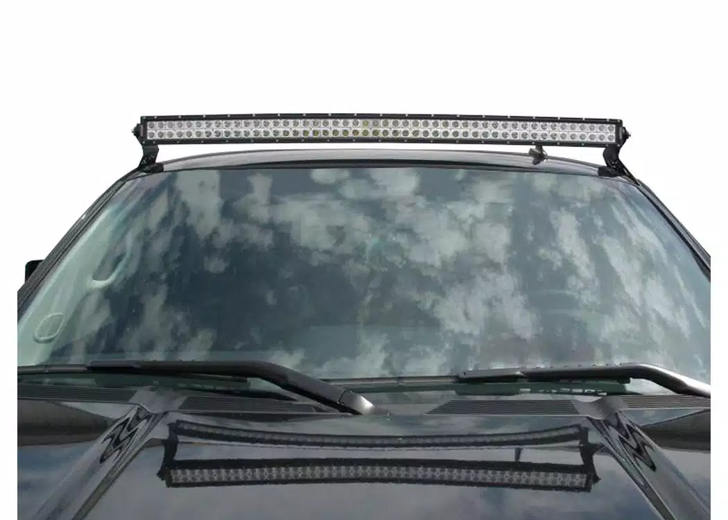 N-Fab LED Light Bar Roof Mounts - 2010-2024 Ram 3500, Ram 1500 Classic +2 more — view 3
