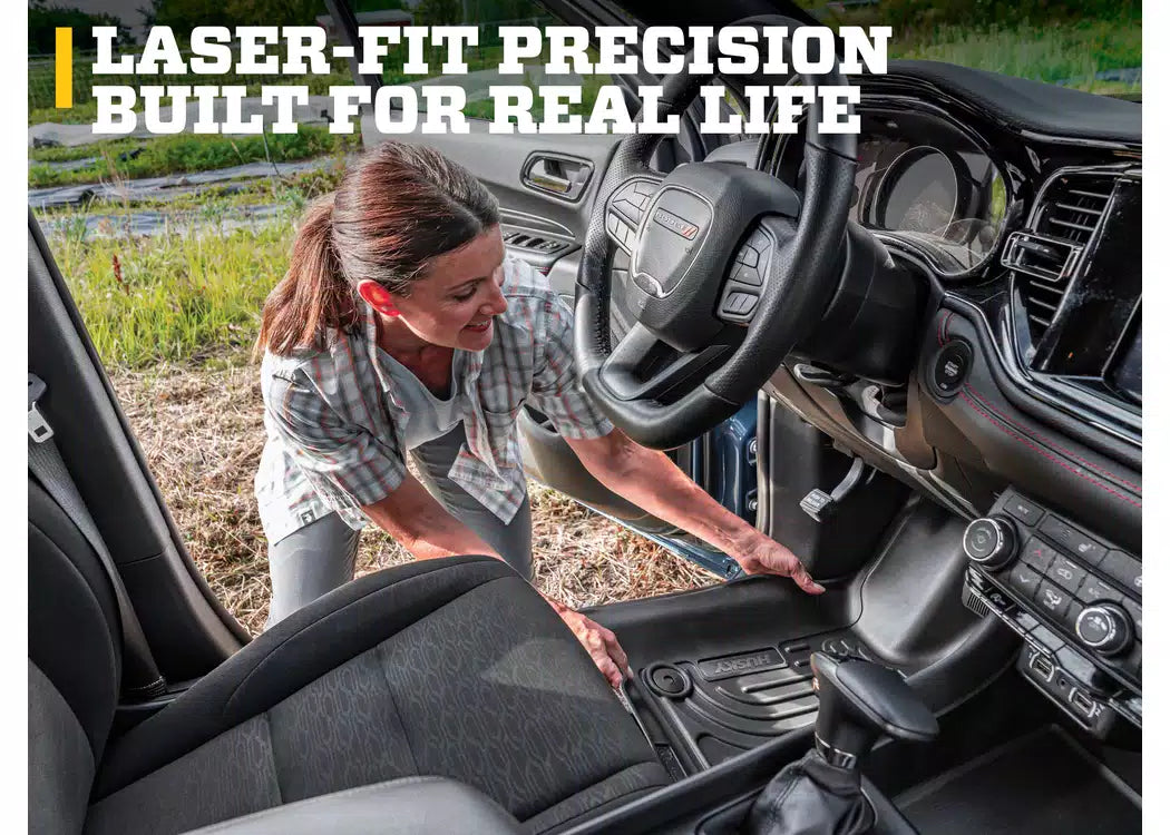 Husky Liners WeatherBeater Front & Second Seat Floor Liners - 3 Piece - 2024-2026 Lexus GX — view 3