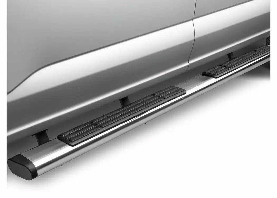 Go Rhino 6" O.E. Xtreme Oval Polished SideSteps - 2004-2015 Nissan Titan — view 7