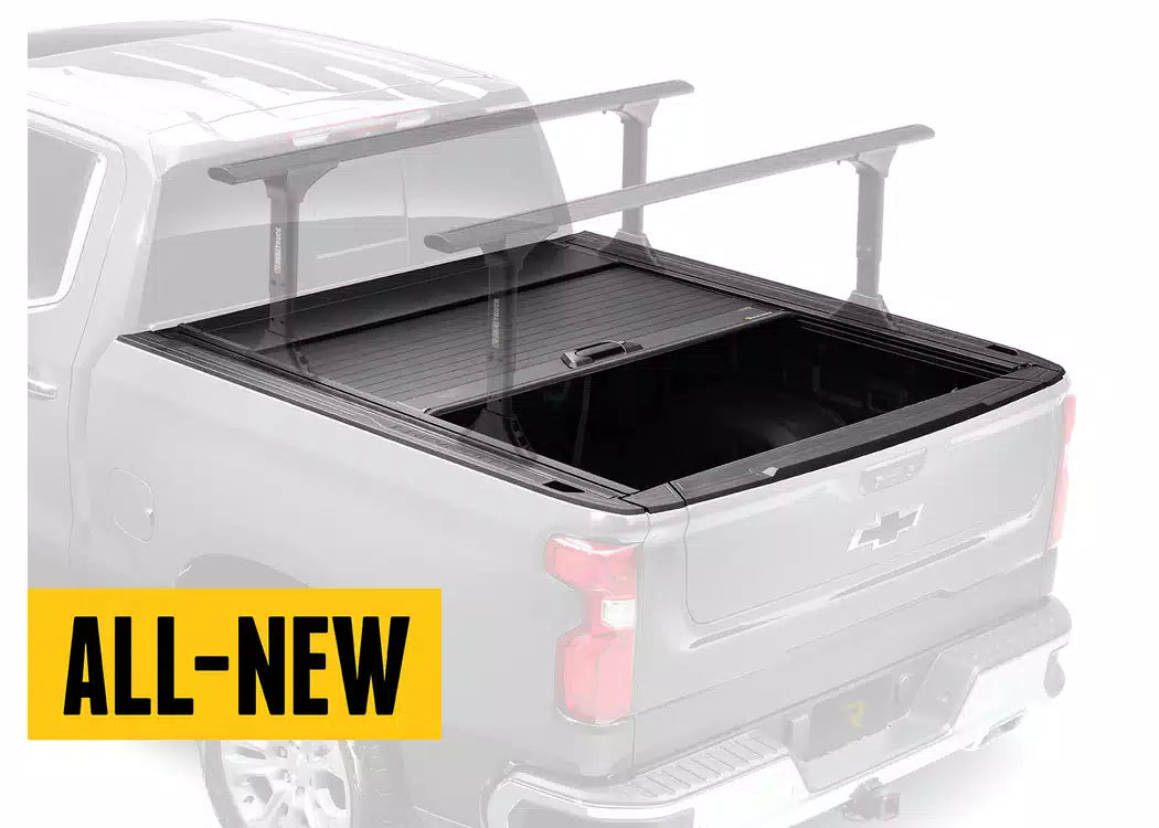 RealTruck FlushFit TS Manual Retractable Tonneau Cover w/ T-Slot Rails - 2019-2026 Dodge Ram 1500, Ram 1500 — view 2