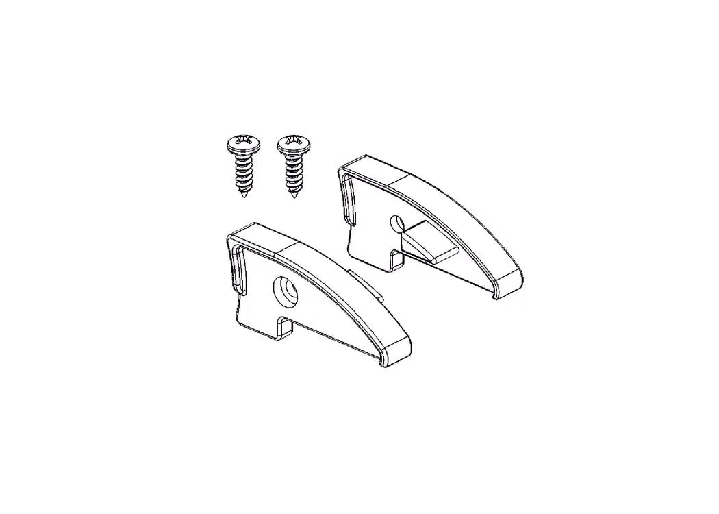 Roll-N-Lock Replacement Handle Flange Caps - 2026+ Handle