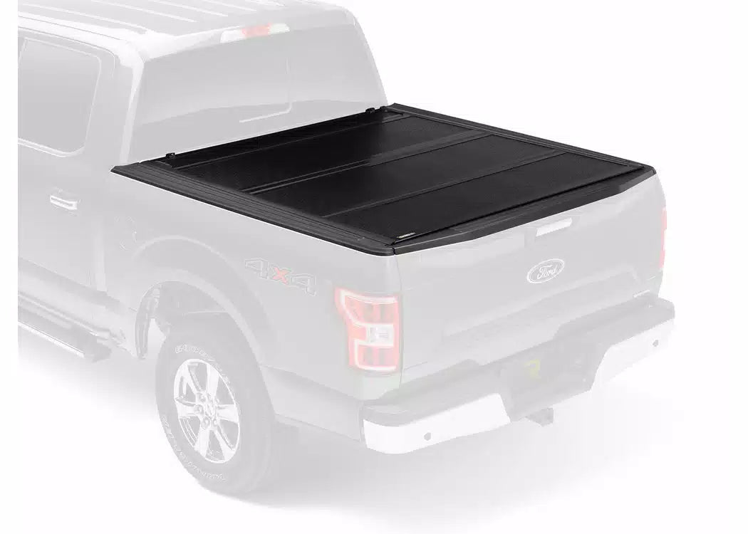 RealTruck BakFlip Fibermax Hard Folding Tonneau Cover - 2016-2023 Toyota Tacoma — view 2