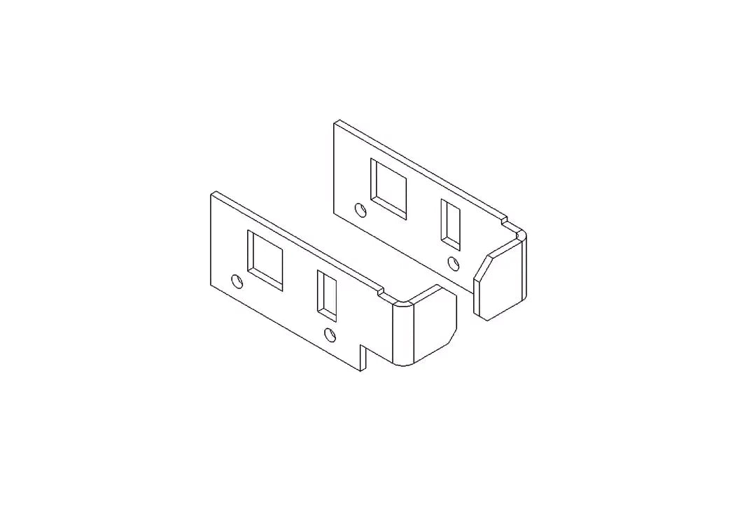 Roll-N-Lock Replacement Striker Plates - NT