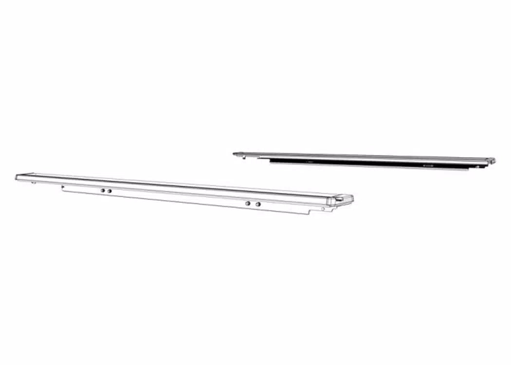 Retrax Replacement XR Rail Assembly - Matte - 2004-2024 Nissan Titan