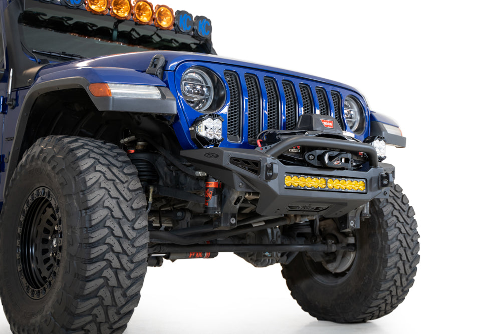 2018-2026 Jeep JL/JT Rock Fighter Front License Plate Bracket
