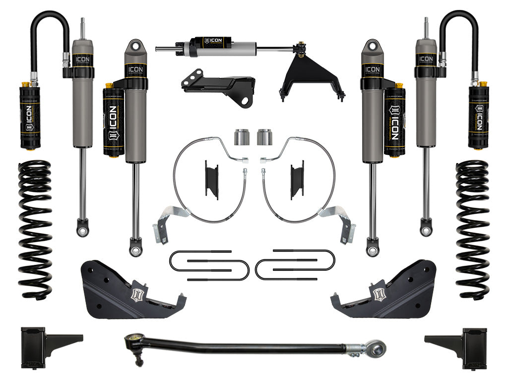 ICON 2023-2025 Ford F-250/F-350 Super Duty 4WD, Diesel, 4.5" Lift, Stage 5 Suspension System
