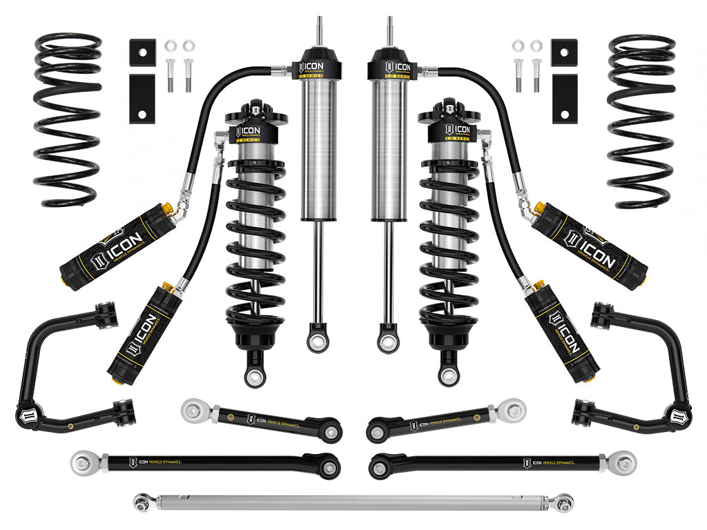 ICON 2023-2025 Toyota Sequoia, 3-4.25" Lift, Stage 2 3.0 Suspension System, Tubular, CDCV
