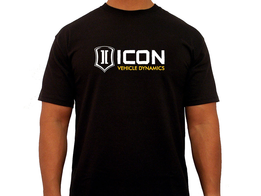 ICON R&D-Logo Tee – Black