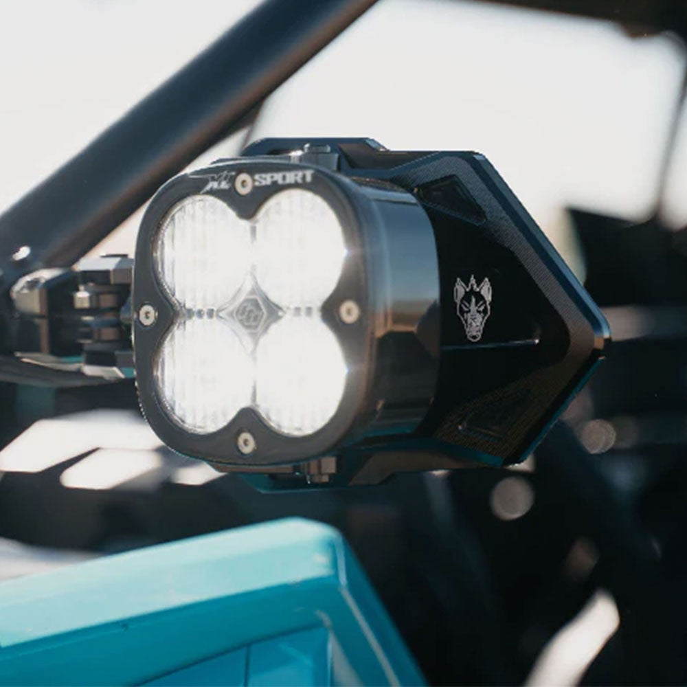 Cuero Baja Mirrors/XL80 Light Kit - Chupacabra offroad x baja Designs Collab
