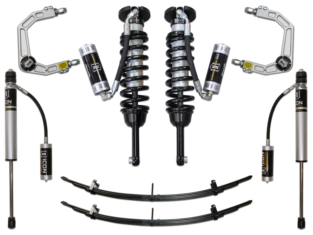 ICON 2005-2015 Toyota Tacoma 0-3.5" Lift/2016-2023 Tacoma 0-2.75" Lift, Stage 4 Suspension System, Billet