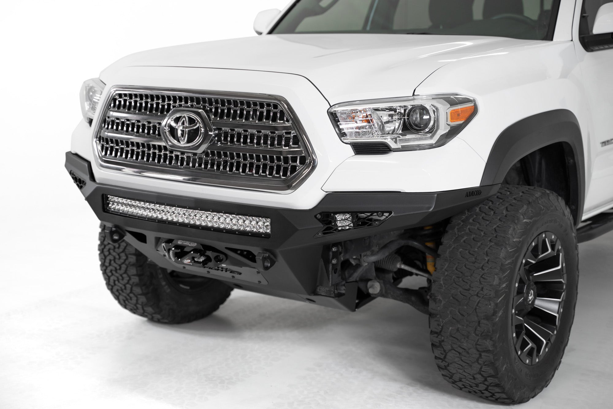 2016-2023 Toyota Tacoma Stealth Fighter Winch Front Bumper