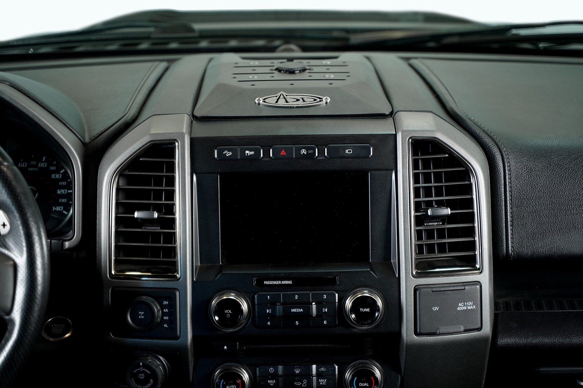 2015-2020 Ford F-150, Raptor, and 2017-2022 Super Duty Digital Device Dash Mount