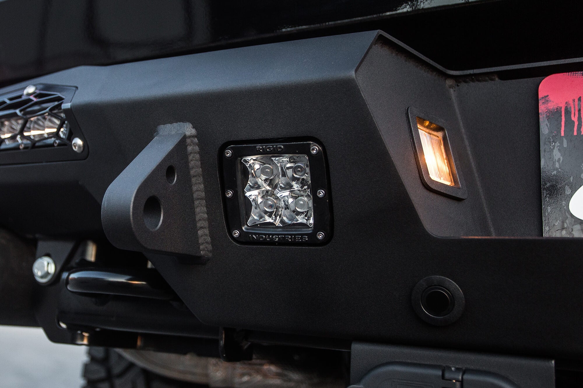 2017-2020 Ford Raptor HoneyBadger Rear Bumper (10" Lights)