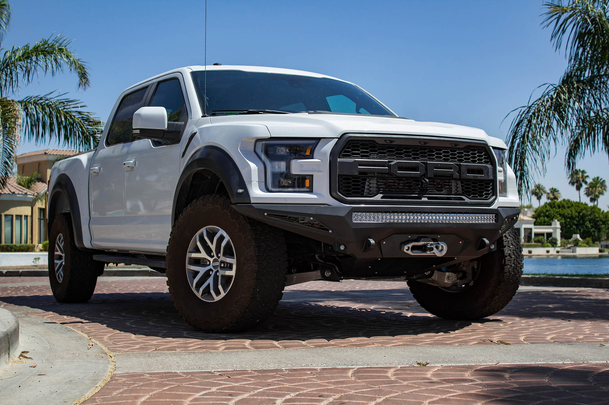 2017-2020 Ford Raptor Stealth Fighter Winch Front Bumper