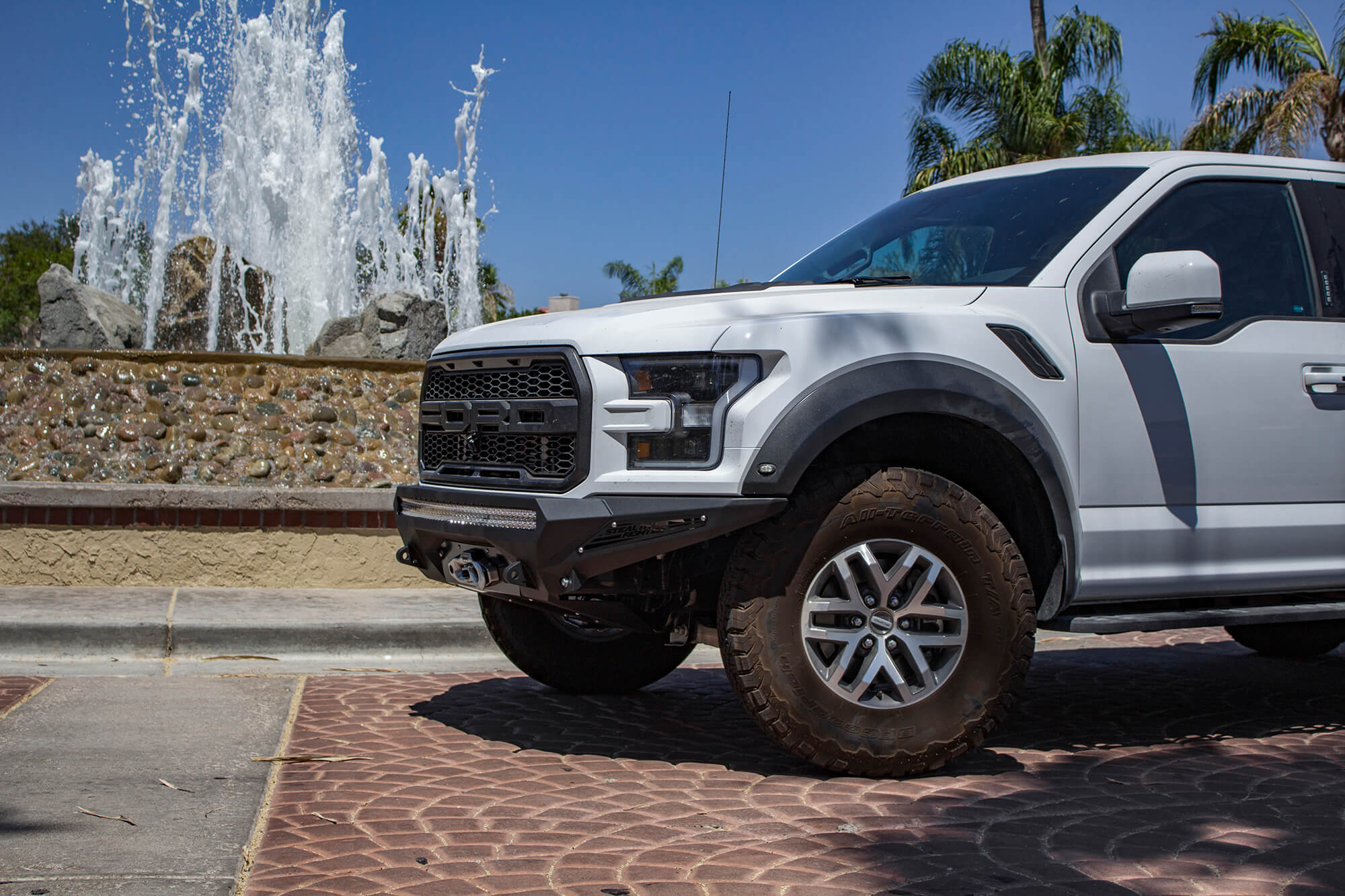 2017-2020 Ford Raptor Stealth Fighter Winch Front Bumper