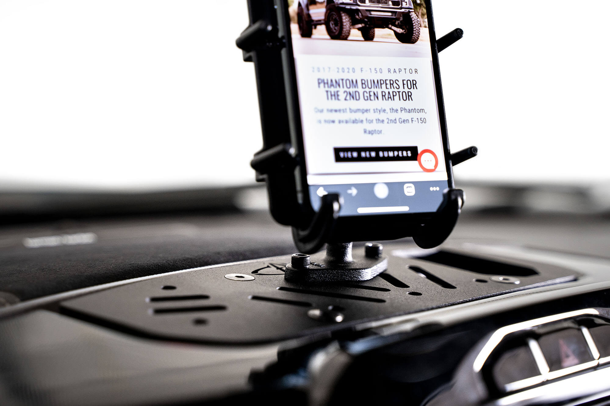2019-2025 Ram 1500 & TRX & 2025-2026 RHO Digital Device Dash Mount