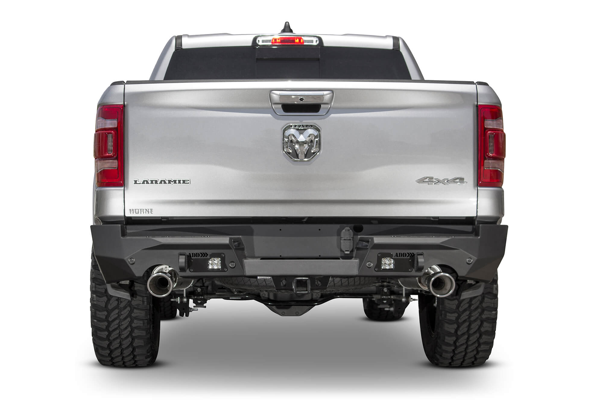 2019-2024 RAM 1500 Stealth Fighter Rear Bumper with 6 Backup Sensors