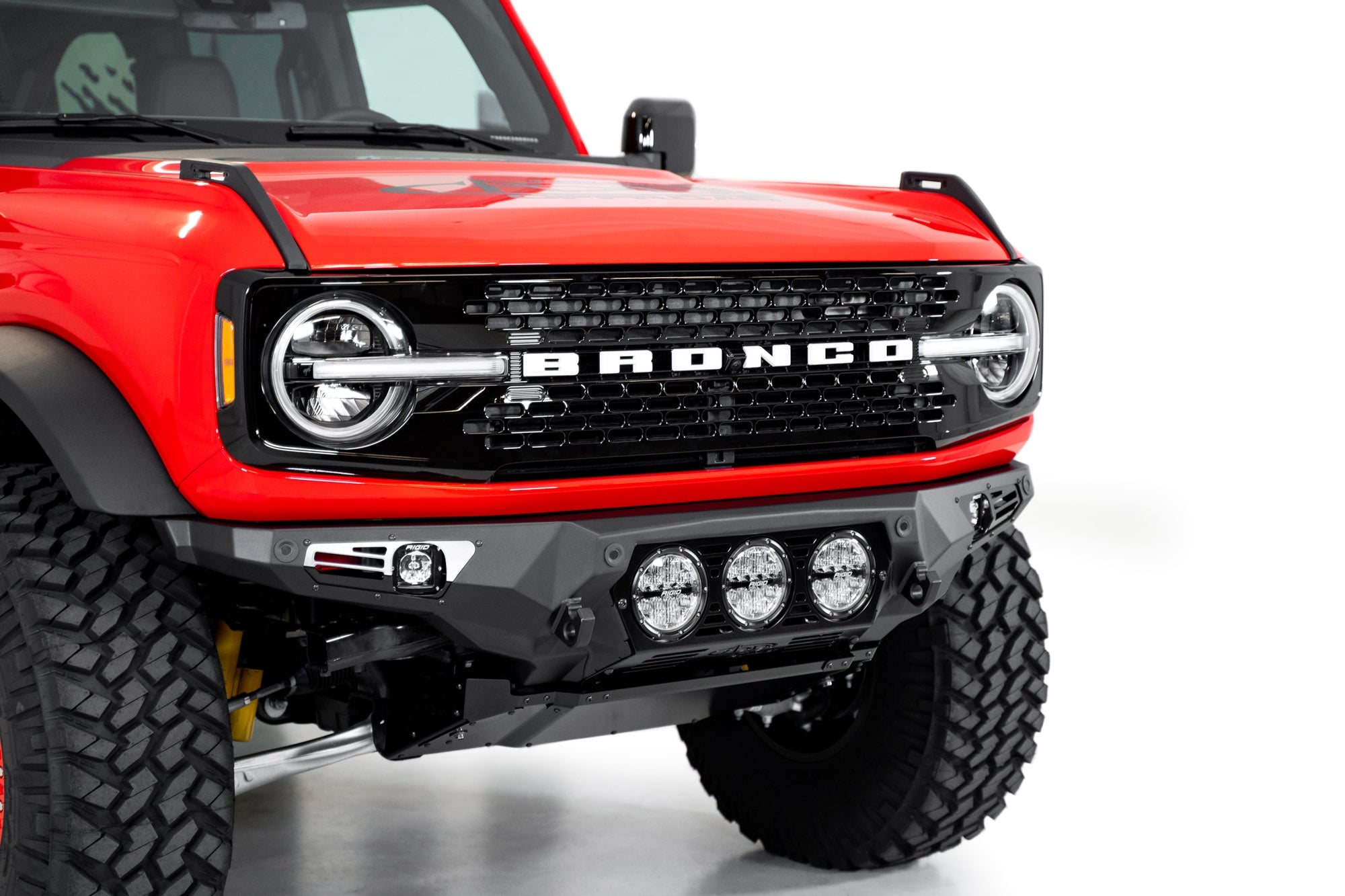 2021-2026 Ford Bronco Bomber Front Bumper (Rigid)