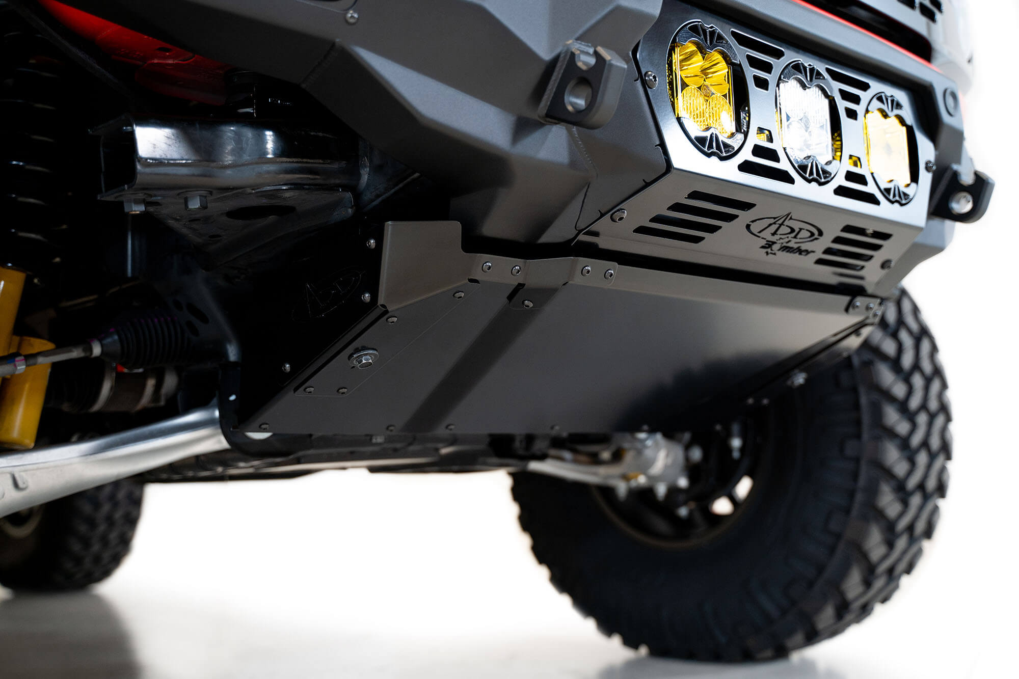 2021-2026 Ford Bronco Bomber/Krawler Front Bumper Skid Plate