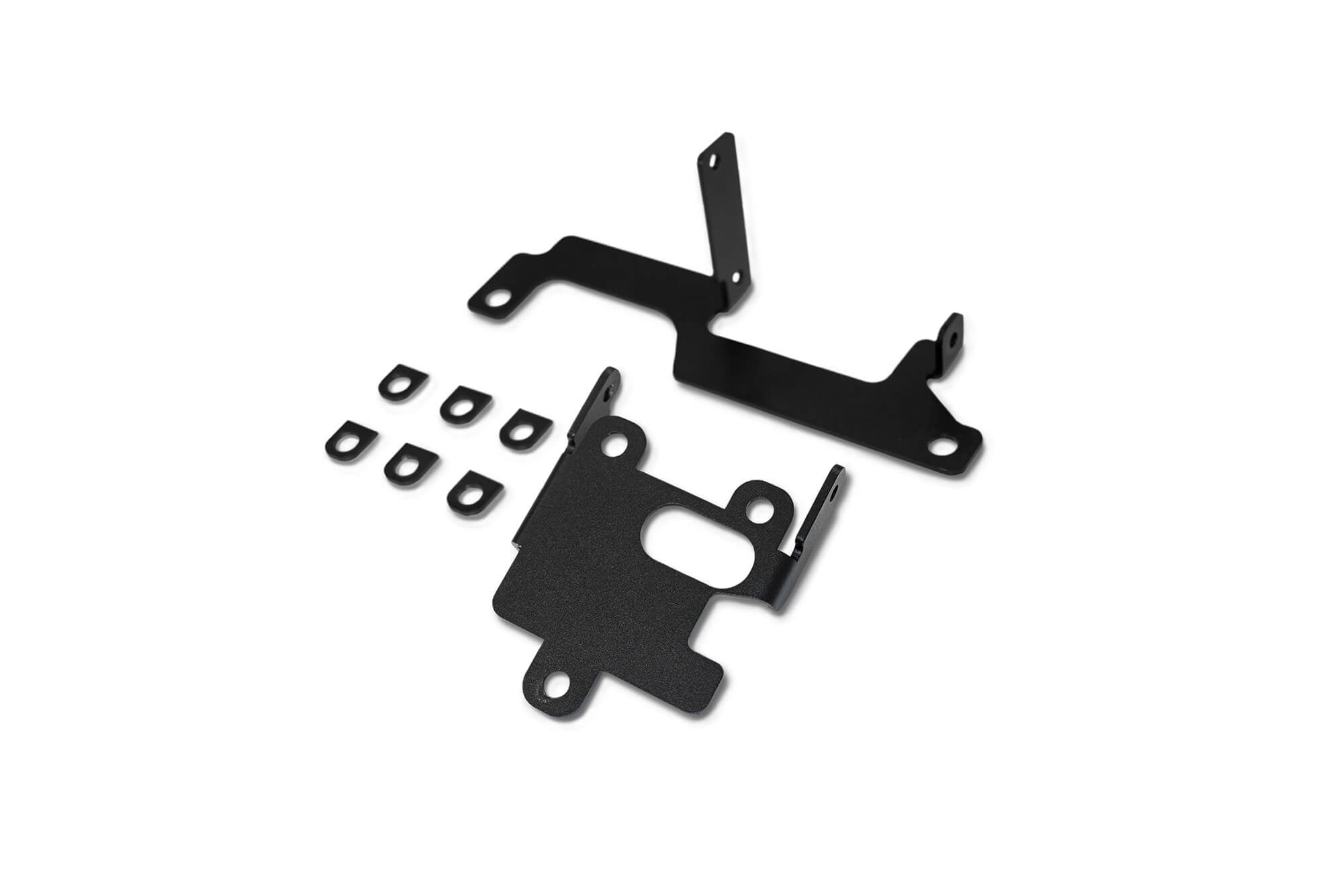2021-2026 Ford Bronco Adaptive Cruise Control Relocation Bracket in Hammer Black