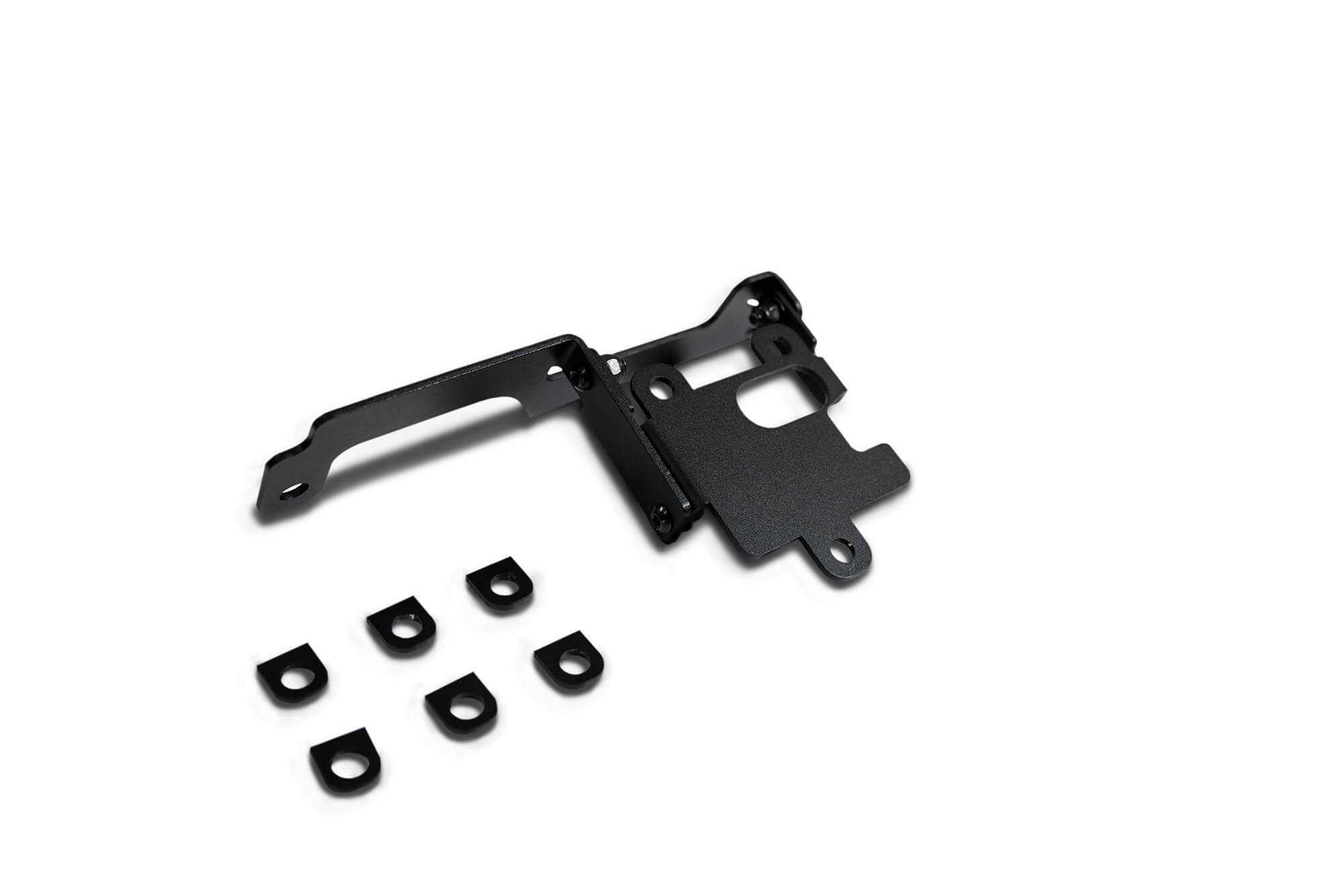 2021-2026 Ford Bronco Adaptive Cruise Control Relocation Bracket in Hammer Black