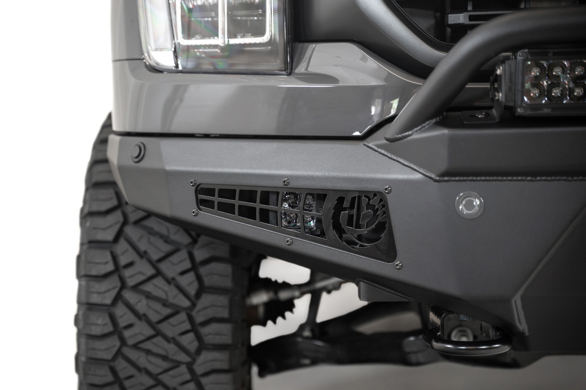 2021-2023 Ford F-150 HoneyBadger Front Bumper w/ Top Hoop