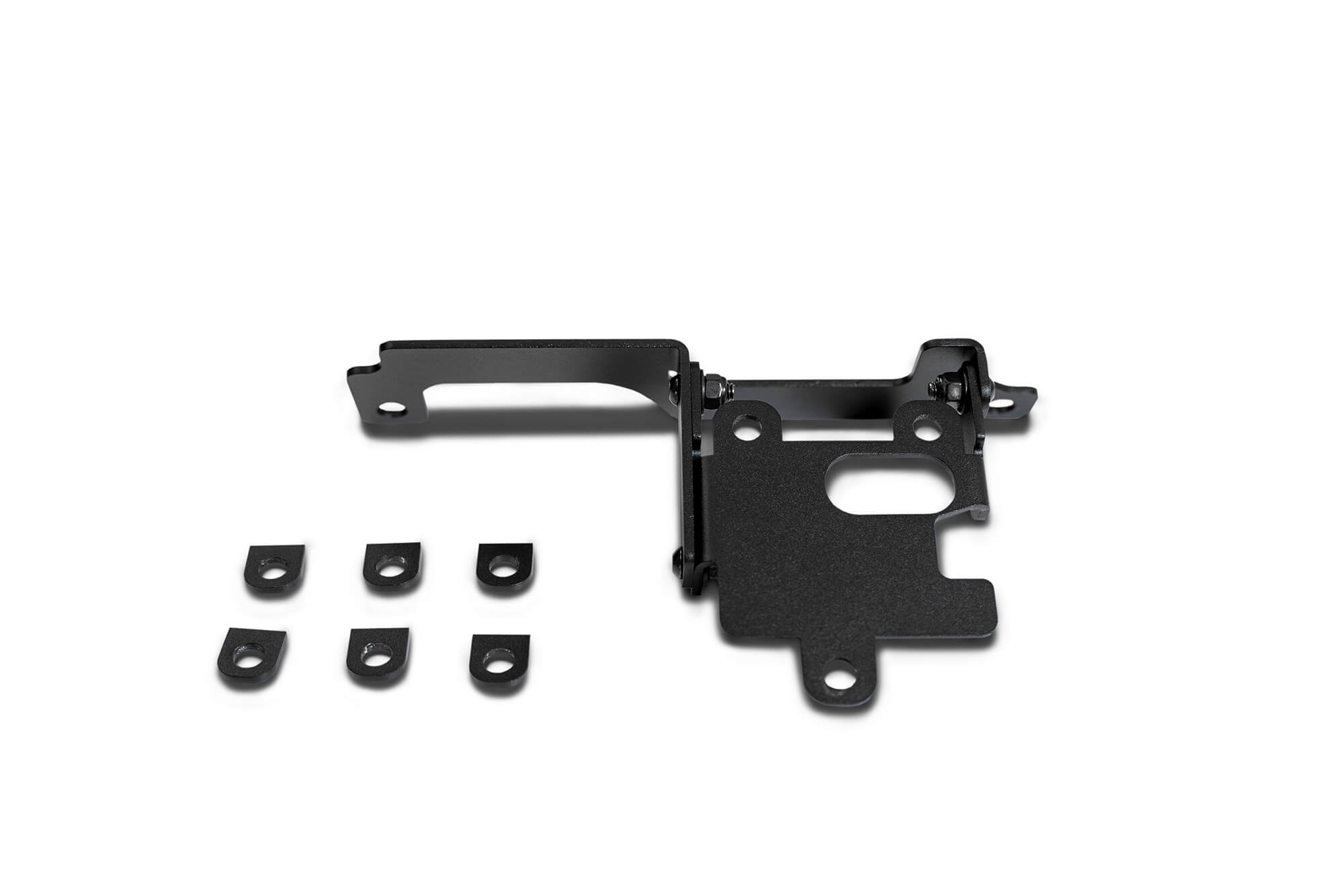 2021-2026 Ford Bronco Adaptive Cruise Control Relocation Bracket in Hammer Black