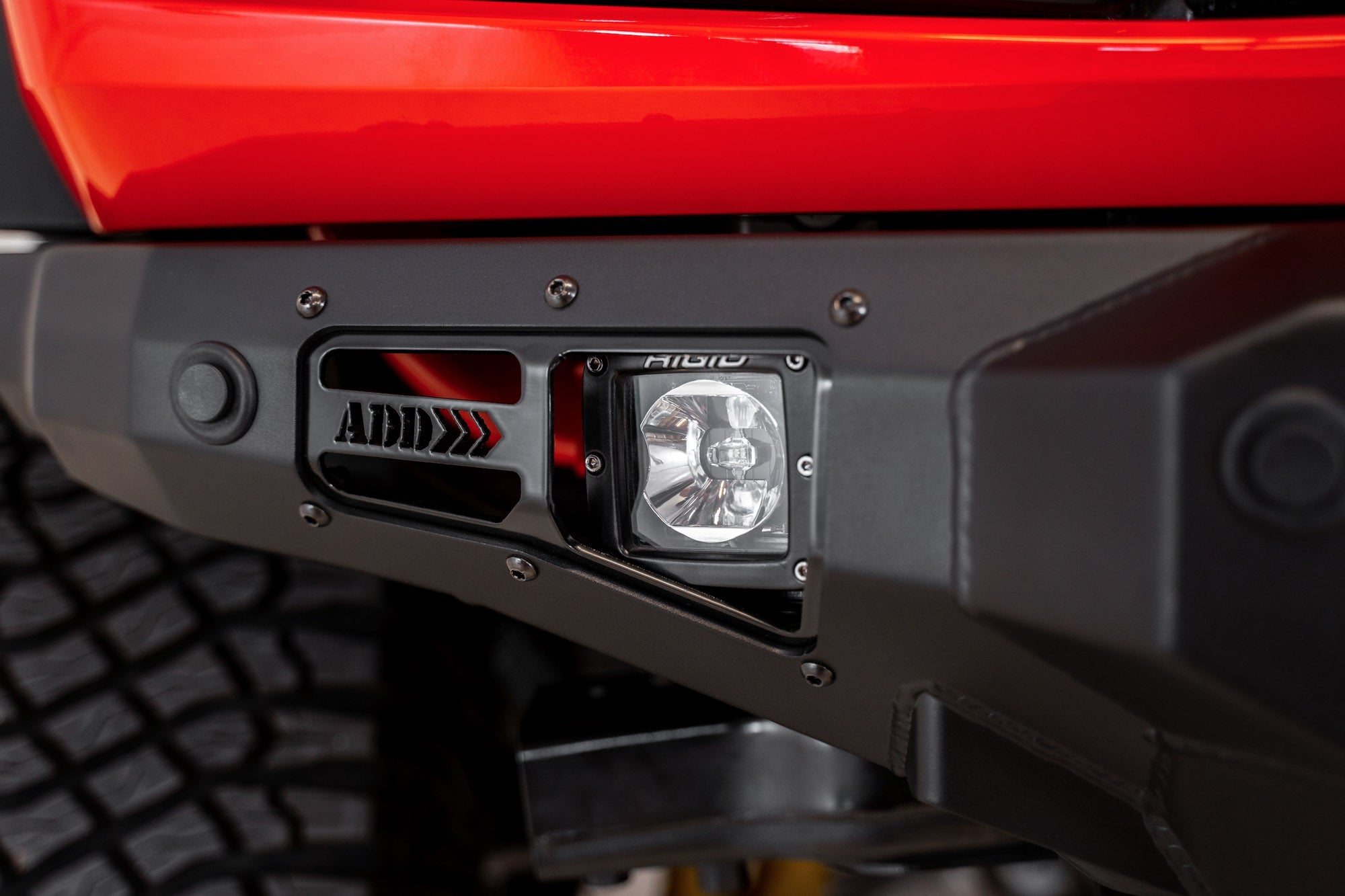 2021-2026 Ford Bronco Stealth Fighter Front Bumper