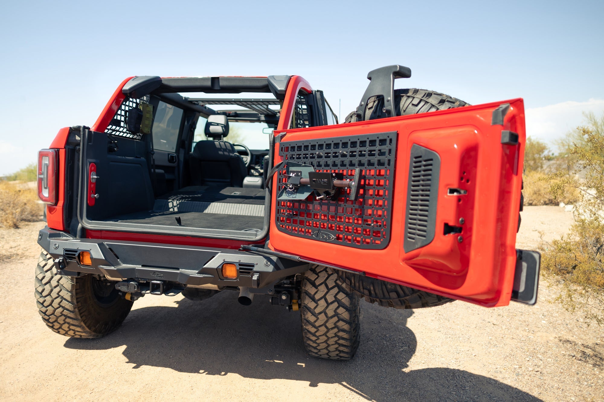 2021-2026 Ford Bronco Tailgate Molle Panel