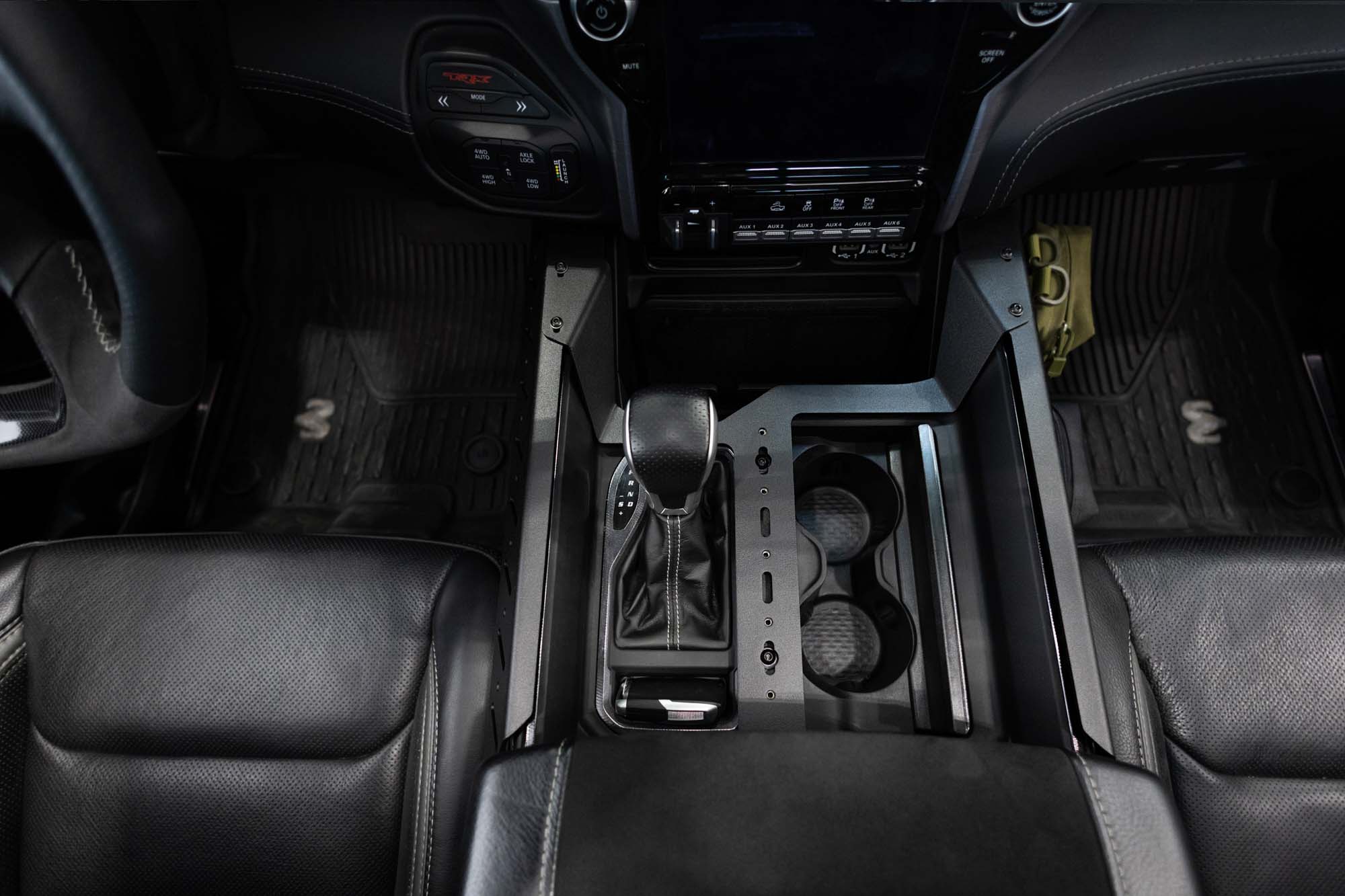 2021-2024 RAM TRX & 2025 RHO Center Console Molle Panels & Digital Device Bridge