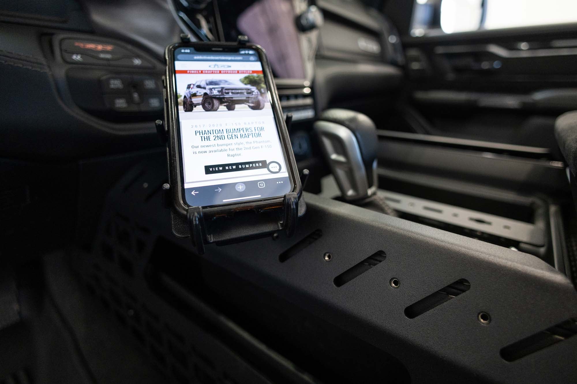 2021-2024 RAM TRX & 2025 RHO Center Console Molle Panels & Digital Device Bridge
