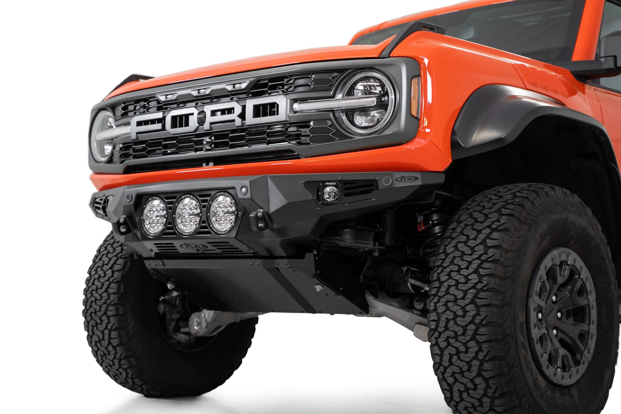 2022-2026 Ford Bronco Raptor Bomber Front Bumper (Rigid)