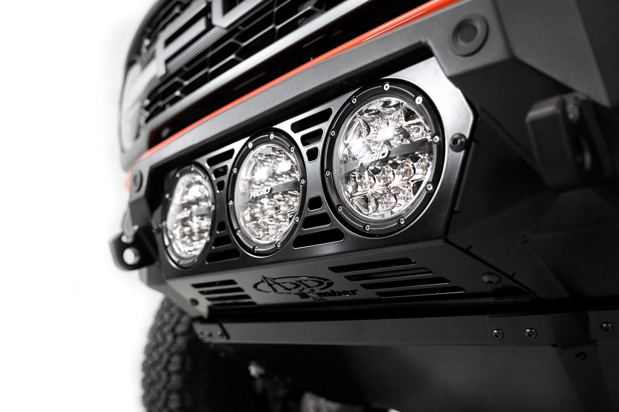 2022-2026 Ford Bronco Raptor Bomber Front Bumper (Rigid)