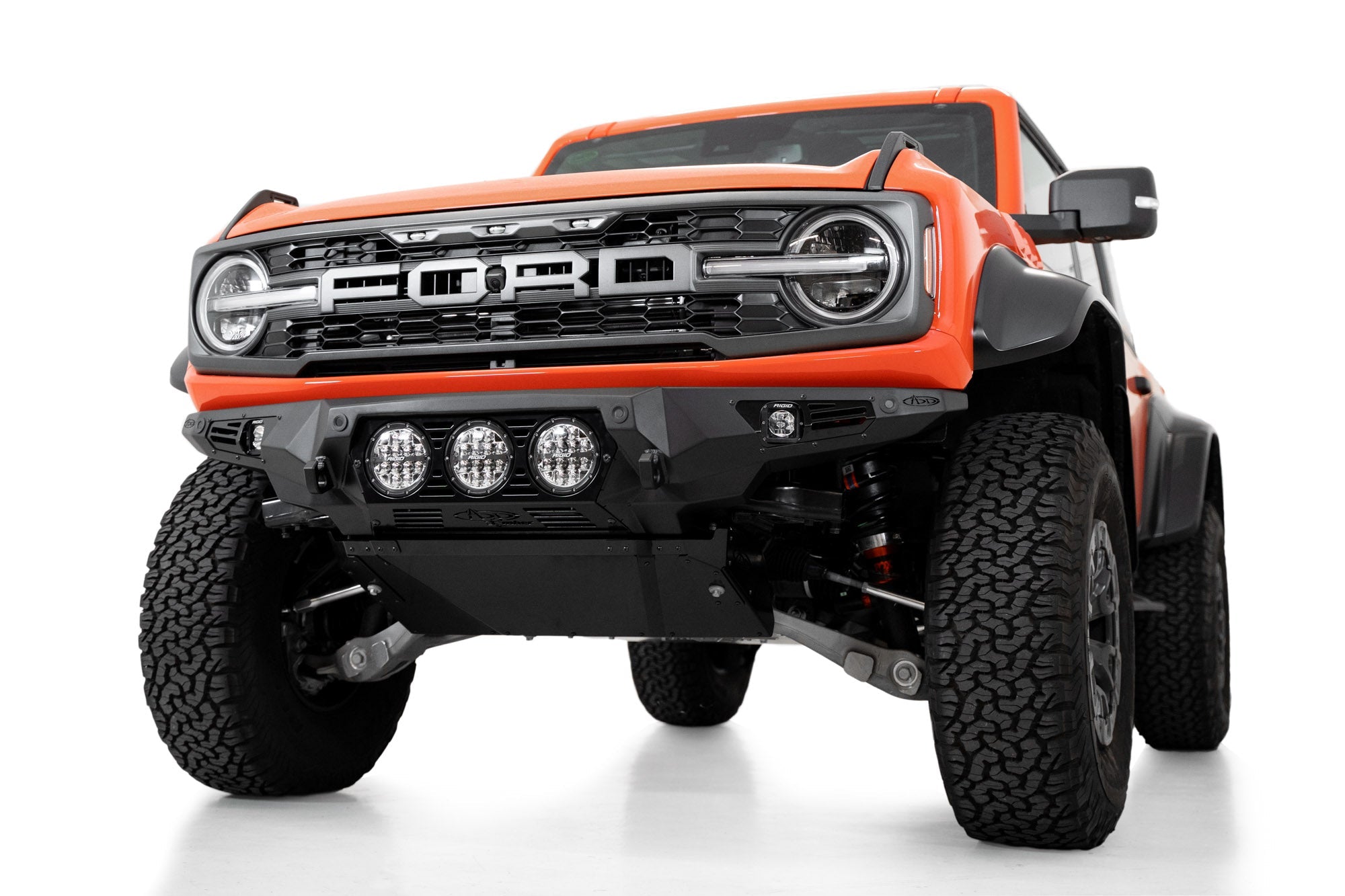 2022-2026 Ford Bronco Raptor Bomber Front Bumper (Rigid)