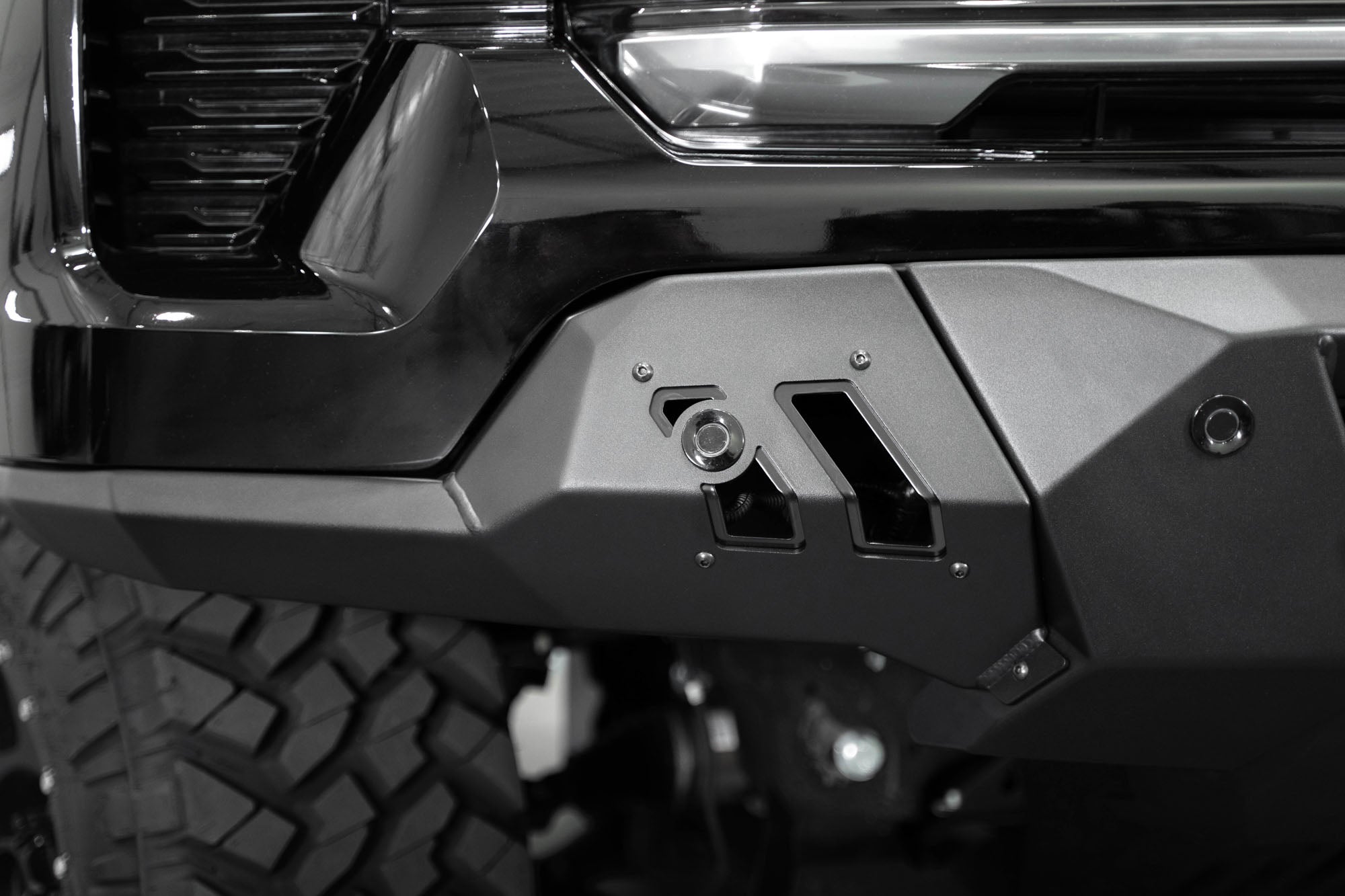 2022-2026 Chevy Silverado 1500 Black Label Front Bumper